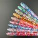 Гель лак с конфетти разных размеров Cosmo Glitter Designer Professional 9мл. №528 010143 фото 2