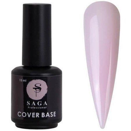 База для гель-лака Saga Cover Base Elastic 15 мл. №2 003846 фото