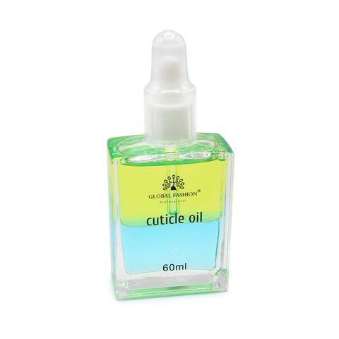 Сухое масло укрепляющее двухфазное для ногтей Global Fashion Pineapple 60ml Nat-0527 фото