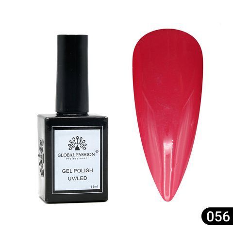 Гель-лак Global Fashion Elite Glow 15ml №056 Nat1319 фото