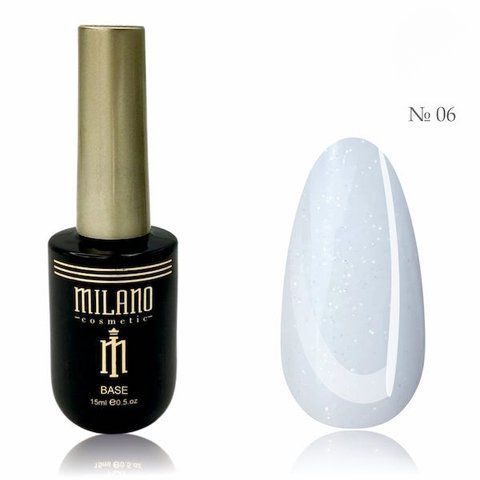 Жидкий полигель с шиммером Milano liquid shimmer polygel №06, 15 мл 008274 фото