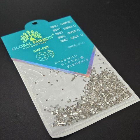 Декор для ногтей Global Fashion Swarovski SS4 1440шт. 008578 фото