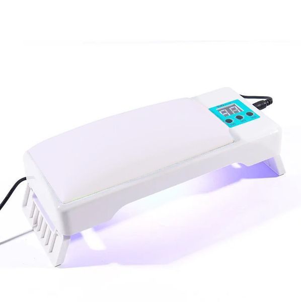 LED/UV лампа для маникюра с подлокотником SUN YC-09, 120 Вт., Белый 004361 фото