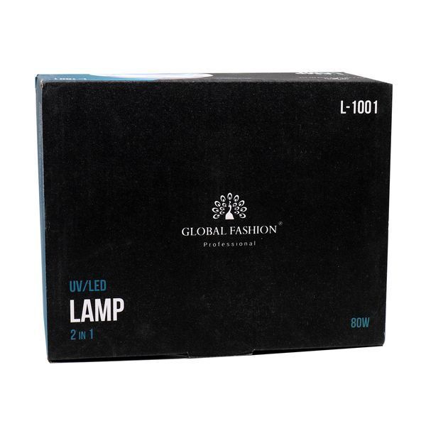 Лампа для ногтей Global Fashion Led/UV 80W, L-1001-Purple 04121 фото