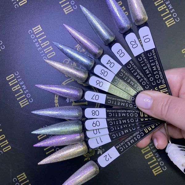 Набор Milano Cosmetics для покрытия ногтей гель-лаком + подарок магнит для лака 00647 фото