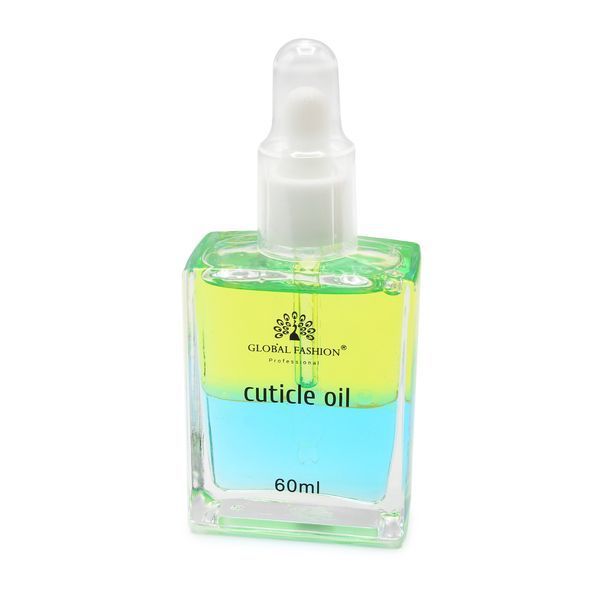 Суха олія зміцнювальна двофазна для нігтів Global Fashion Pineapple 60ml Nat-0527 фото