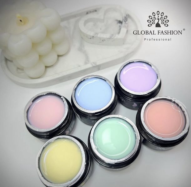 Гель для моделювання нігтів 15 гр, Color Builder Gel 11- Creme brulee Nat-0923 фото