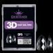 Гелеві тіпси Designer 3D Diamond Fast Gel Tips DF5 Almond small 120шт. Nat-0425 фото 1