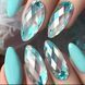 Гелеві тіпси Designer 3D Diamond Fast Gel Tips DF5 Almond small 120шт. Nat-0425 фото 2