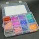 Верхние формы для наращивания ногтей многоразовые цветные Global Fashion MIX Plastic Form 288 PCS Nat-0376 фото 4