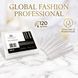 Набор пластиковых верхних форм с розметкой для наращивания ногтей Global Fashion 120шт. Квадратные Mary230 фото 1