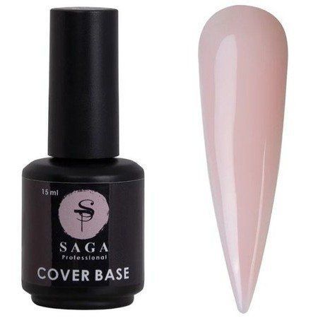 База для гель-лака Saga Cover Base Elastic 15 мл. №3 003847 фото
