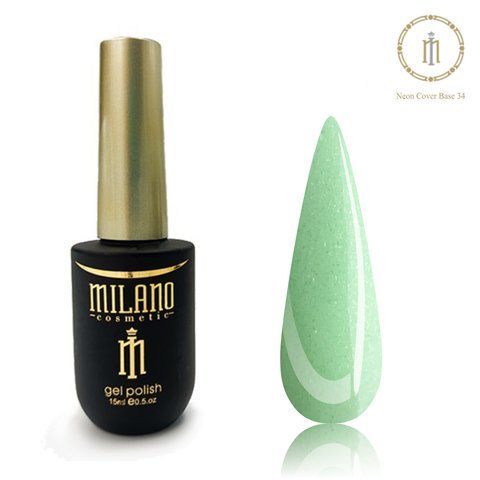 Неоновая Каучуковая База Milano 8мл. № 34 0105653 фото
