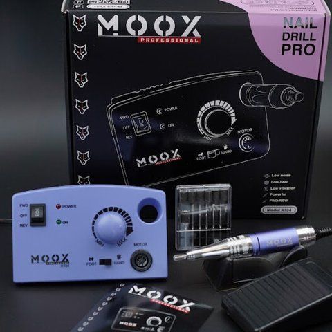 Фрезер Moox Professional X104 на 45 000 об./мин. и 65W. для маникюра и педикюра (Light Blue) 010553 фото
