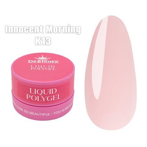 Рідкий полігель Designer Professional 30мл. у банцi К13 Innocent Morning 010294 фото