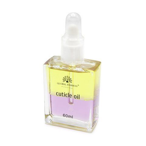 Сухое масло укрепляющее двухфазное для ногтей Global Fashion Grapes 60ml Nat-0528 фото