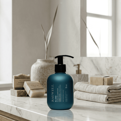 Кондиционер для блондинок антижелтизна RAYWELL B.IO BLOND 275ml RR612 фото