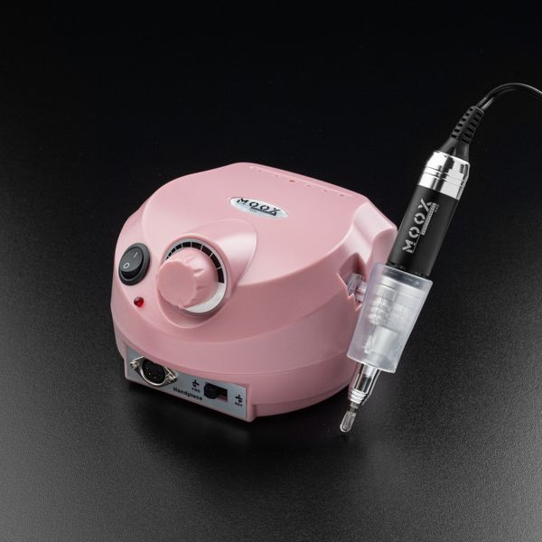 Фрезер Moox Professional X500 на 45 000 об./мин. и 65W. для маникюра и педикюра (Розовый) 008010 фото
