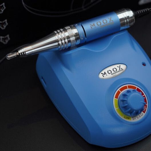 Фрезер Moox Professional X105 на 45 000 об./мин. и 65W. для маникюра и педикюра (Sky Blue) 010554 фото