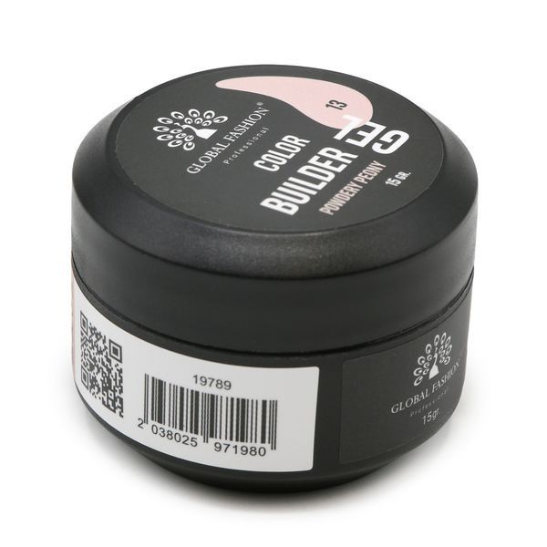 Гель для моделирования ногтей 15 гр, Color Builder Gel 13- Powdery peony Nat-0925 фото