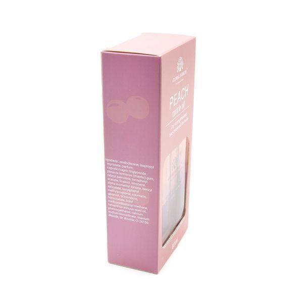 Суха олія зміцнювальна двофазна для нігтів Global Fashion Peach 60ml Nat-0529 фото