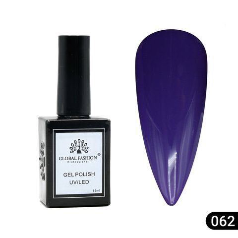 Гель-лак Global Fashion Elite Glow 15ml №062 Nat1325 фото