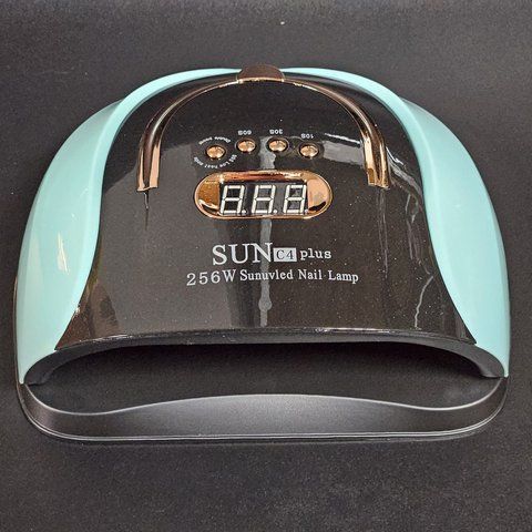 LED/UV манікюрна лампа SUN C4 plus 256 Вт. Зелений 004364 фото