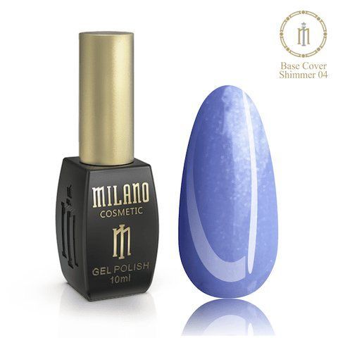 Кольорова база із шимером Milano 10 мл No 04 01364/04 фото