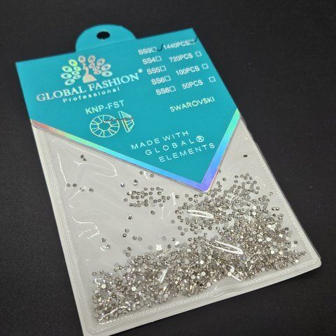 Декор для ногтей Global Fashion Swarovski SS3 1440шт. 008581 фото
