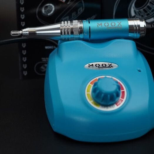 Фрезер Moox Professional X105 на 45 000 об./мин. и 65W. для маникюра и педикюра (Light Blue) 010555 фото