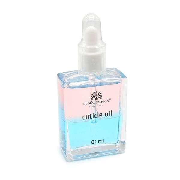 Сухое масло укрепляющее двухфазное для ногтей Global Fashion Rose 60ml Nat-0530 фото
