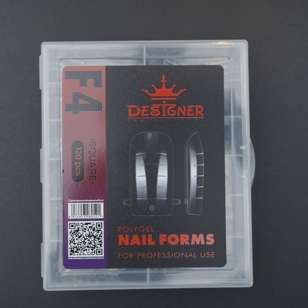 Верхние многоразовые формы Designer Professional F4 Square Nat-0379 фото