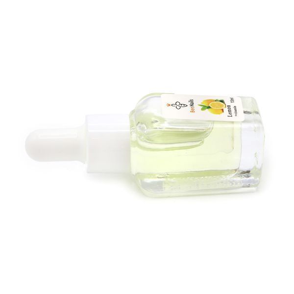 Сухое масло для кутикулы с пипеткой с ароматом лимона Bee Nails 15ml Nat-0480 фото