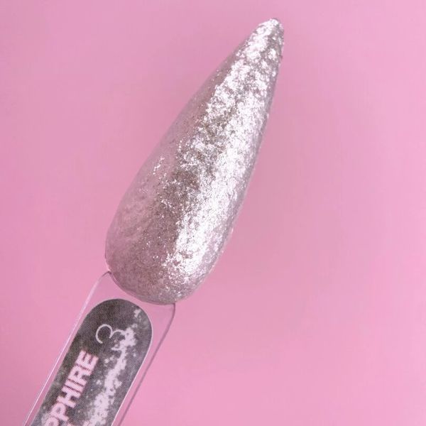 Гель для нігтів блискітки LUNA Sapphire Gel 5мл. №3 Nat1203 фото