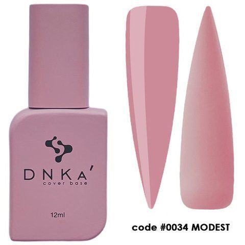 Dnka Cover Base 12мл. №34 Modest 002538 фото