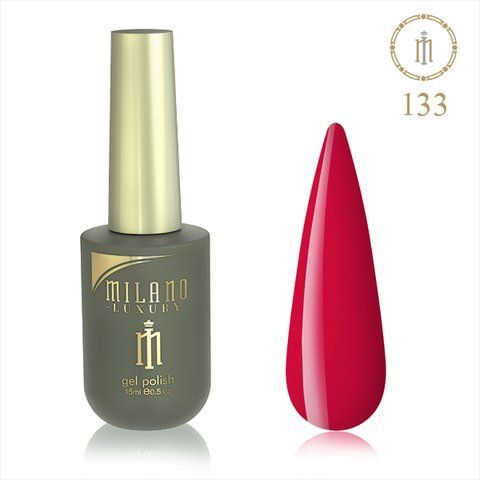 Гель-лак MILANO LUXURY 15 мл No 133 (Томат чері) 01357/133 фото