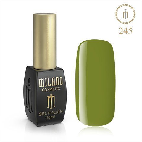 Гель-лак MILANO 10 мл No 245 (Оливкове Вінок) 00986/245 фото