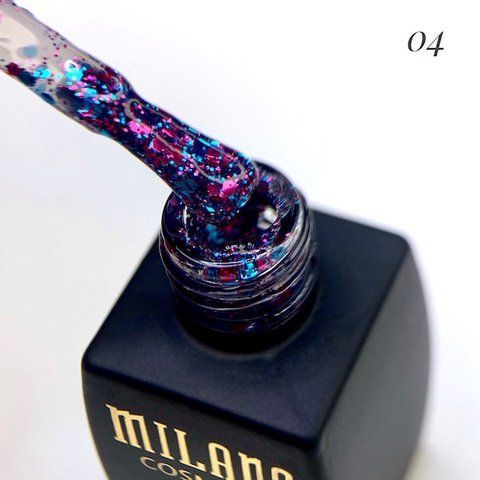 Гель Лак MILANO Galaxy Glitter 8 Мл № 04 04607 фото