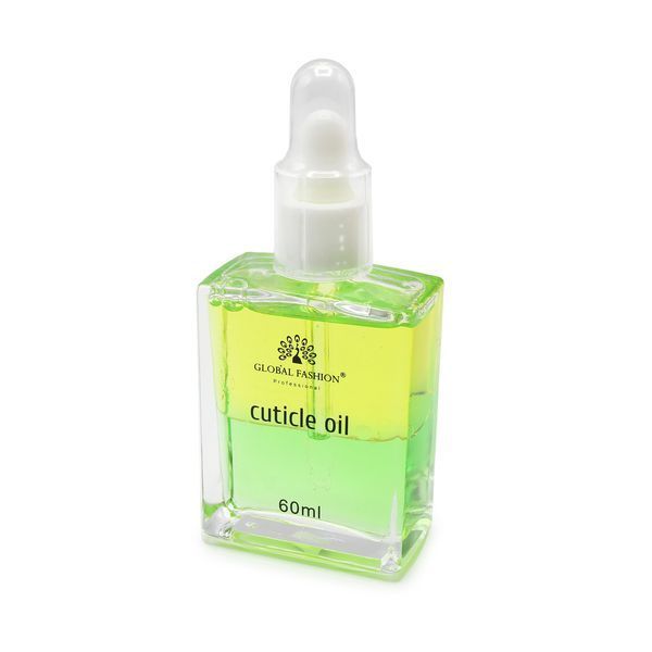Сухое масло укрепляющее двухфазное для ногтей Global Fashion Apple 60ml Nat-0531 фото