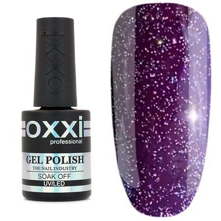 Топ для гель-лака без липкого слоя Oxxi Professional Cosmo Top глитерный 10 мл № 3 005012 фото