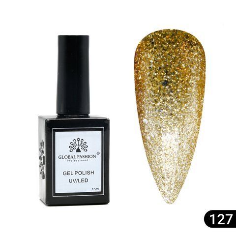 Гель-лак Global Fashion Elite Glow 15ml №127 Nat1385 фото