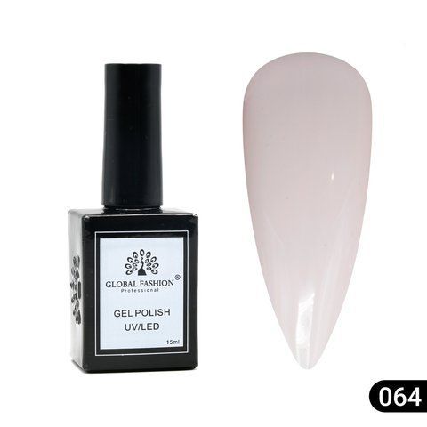 Гель-лак Global Fashion Elite Glow 15ml №064 Nat1327 фото