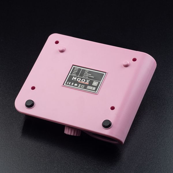 Фрезер Moox Professional X100 на 45 000 об/хв. та 70W. для манікюру та педикюру (Рожевий) 007964 фото
