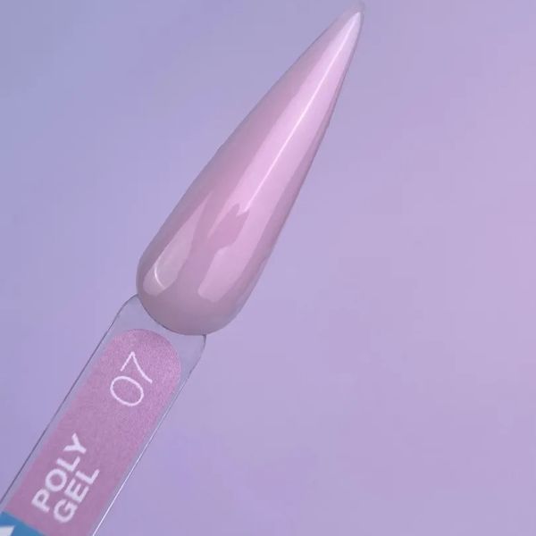 Полігель для нарощування LUNA Poly Gel №7 30мл. Nat1025 фото