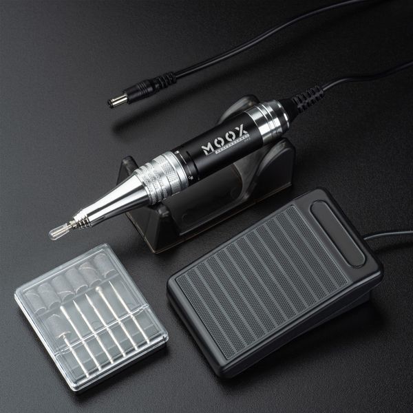 Фрезер Moox Professional X100 на 45 000 об/хв. та 70W. для манікюру та педикюру (Рожевий) 007964 фото