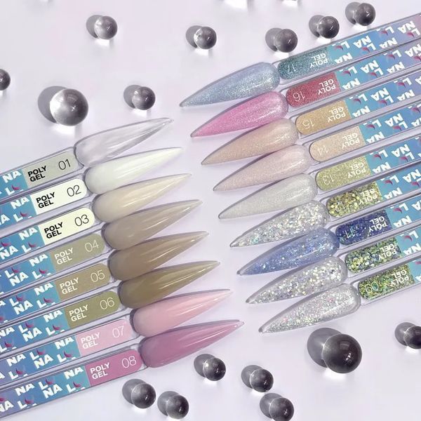 Полігель для нарощування LUNA Poly Gel №7 30мл. Nat1025 фото