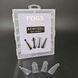Верхні форми для нарощування нігтів із розміткою Acrygel Nail Forms Fogs Professional (різні форми) 009748 фото 1