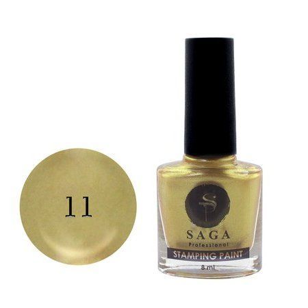 Лак-фарба для стемпінгу Saga Professional Stamping Paint 8 мл, № 011 003703 фото