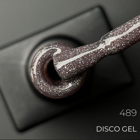 Світловідбивний гель лак Disco Gel Designer Professional 9мл. №489 010099 фото