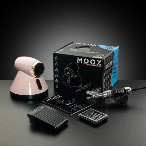 Фрезер Moox Professional X804 для манікюру та педикюру на 55 000 об./хв. та 80W. (Рожевий) 008430 фото